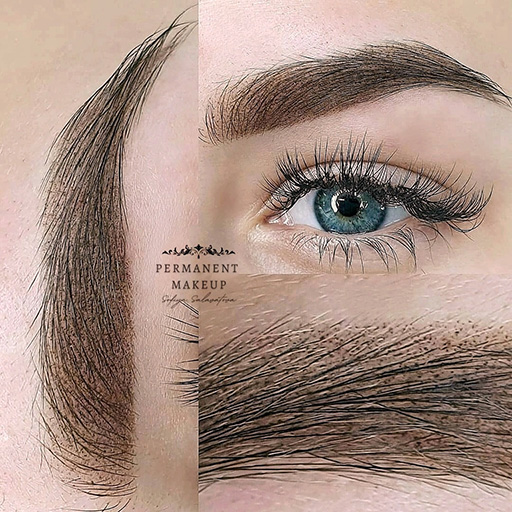 Ombre brows is a cosmetic semi permanent makeup technique designed to create eyebrows with soft powder effect, very similar to powder makeup.
